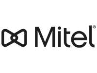 logo mitel noir 200