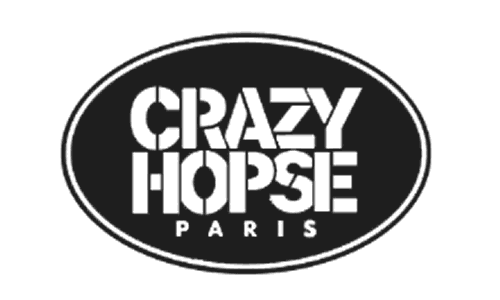 crazy horse logo noir