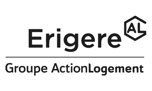 logo erigere noir