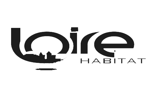 logo loire habitat noir