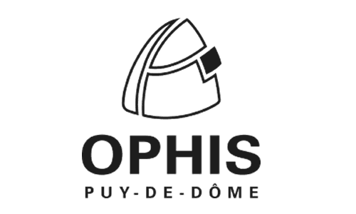 logo ophis noir