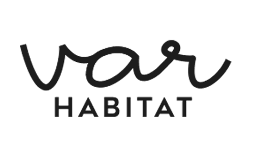 logo var habitat noir