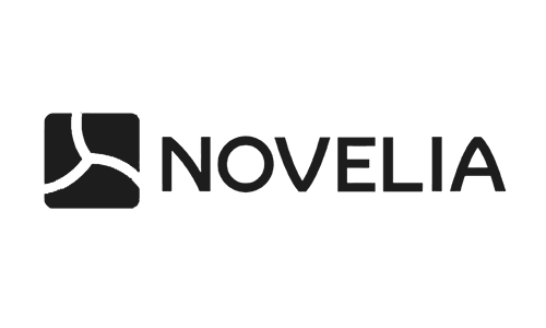 novelia logo noir